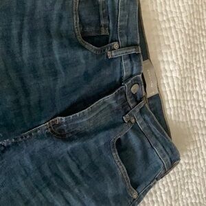 EVERLANE high waist straight jean